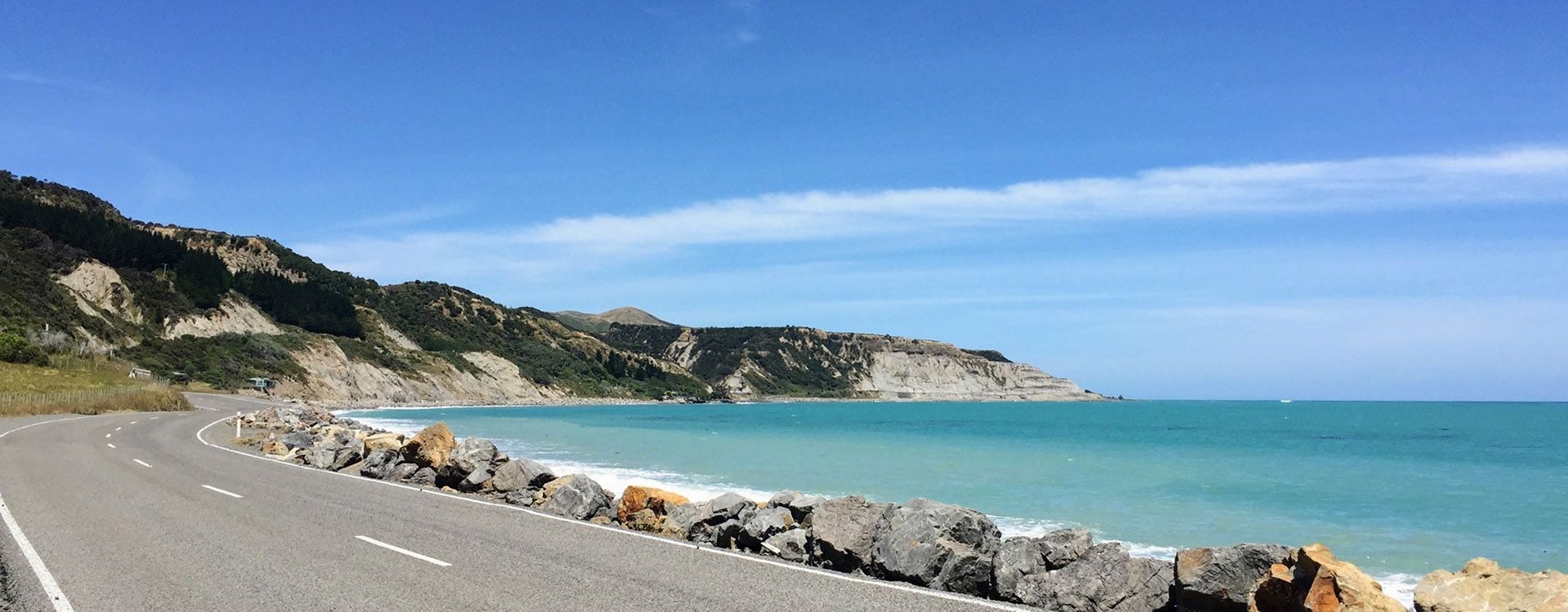 Palliser Bay driving route, wellington, wairarapa, New Zealand