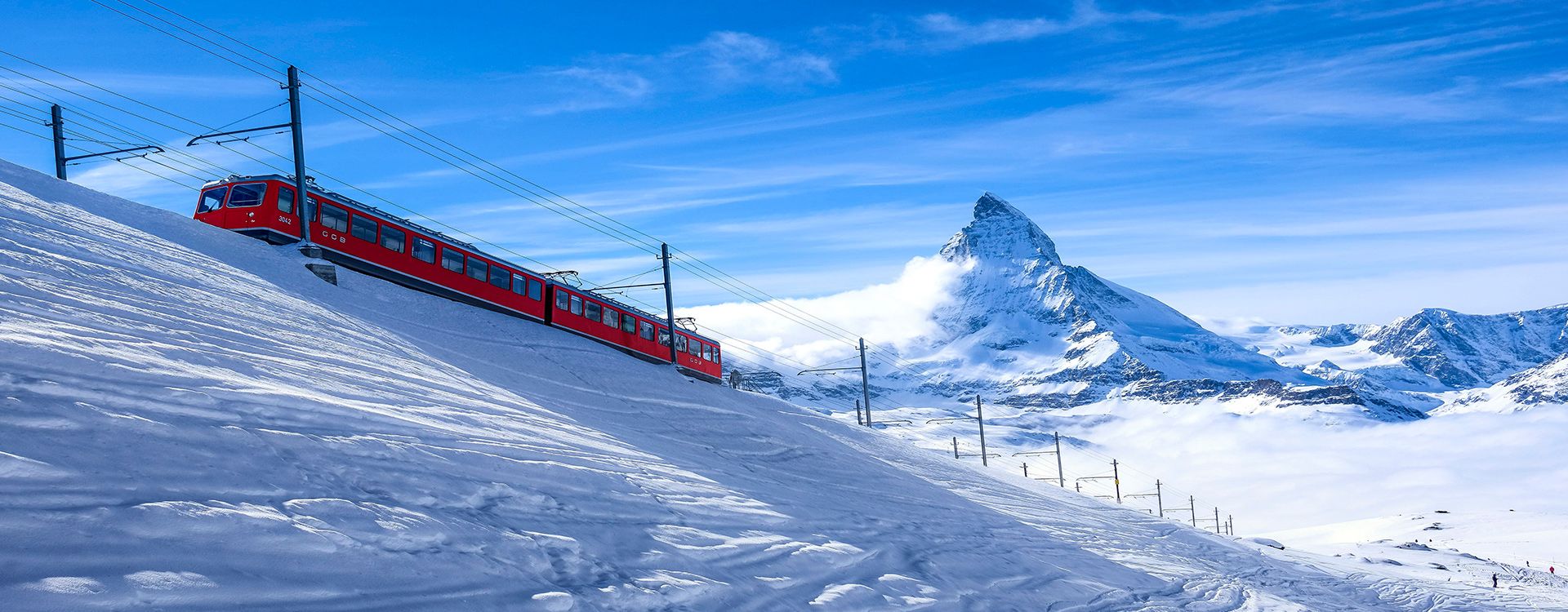 MOUNT GORNERGRAT BY TRAIN