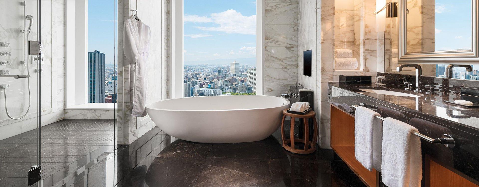 St. Regis Osaka_View from Bathtub