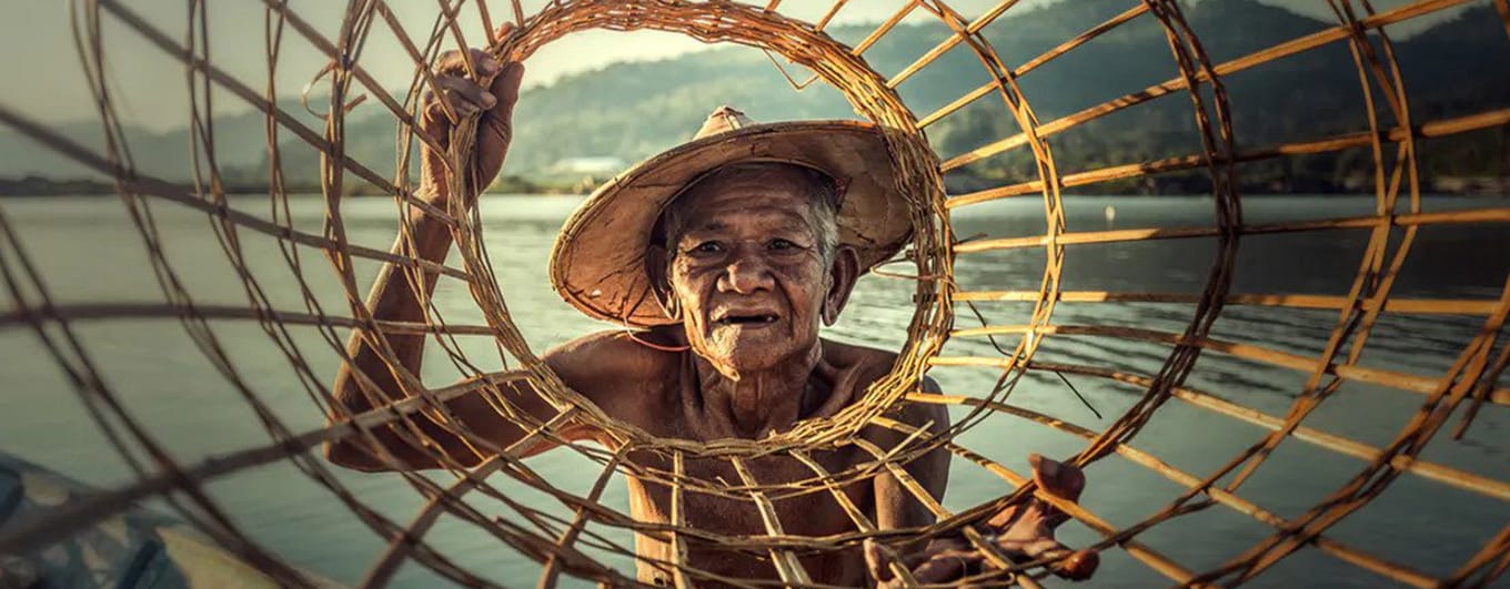 Laos Fisherman