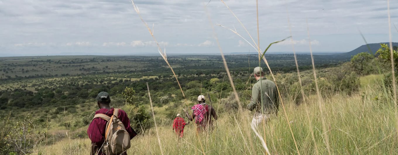 Walking with Maasai Guides in Kenya