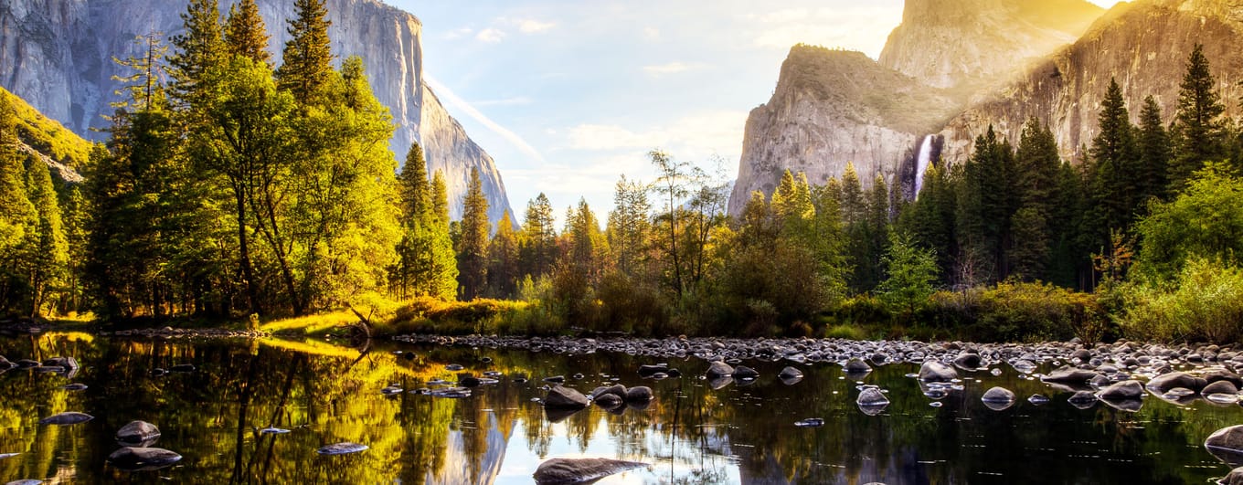 Sunrise on Yosemite Valley, Yosemite National Park, California