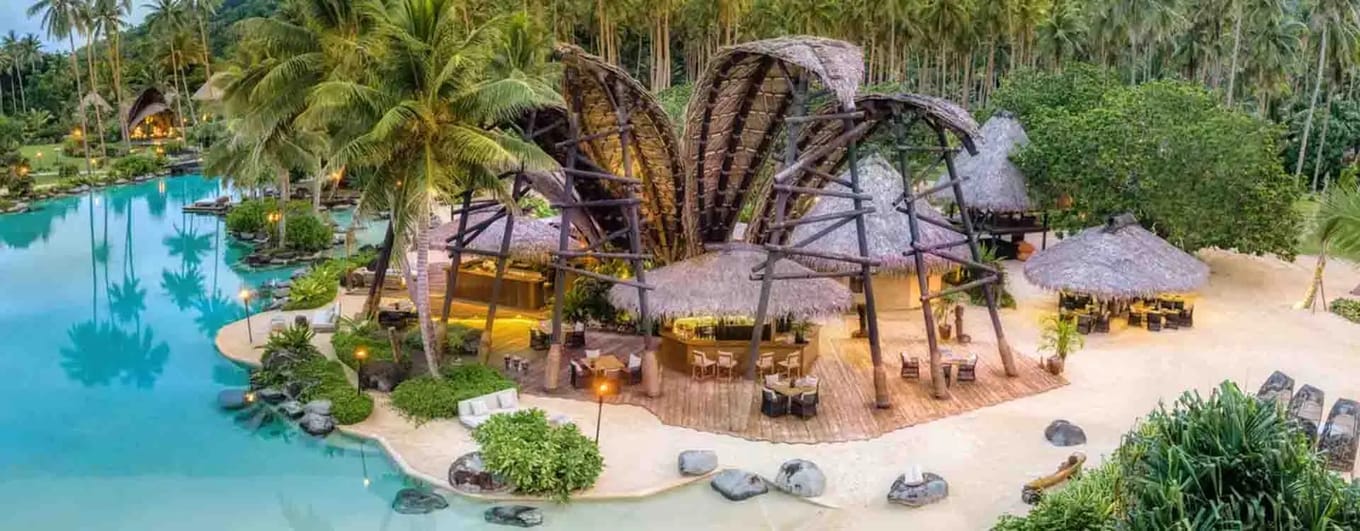 The Beach Bar in COMO Laucala Island, Fiji