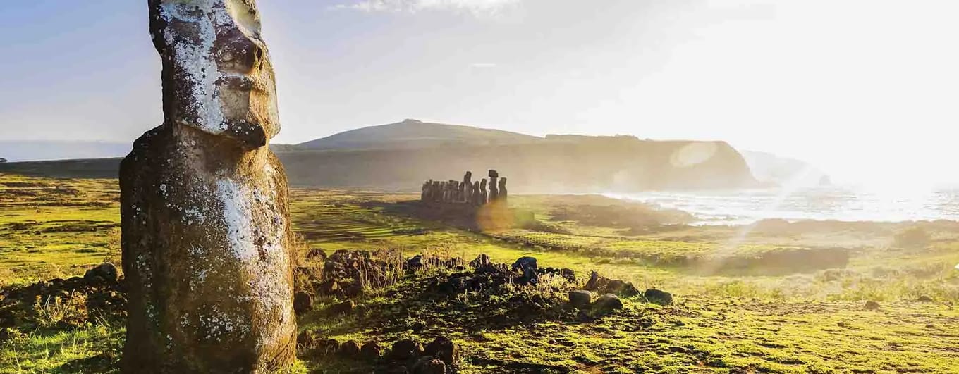 Rapa Nui National Park in Easter Island, Chile