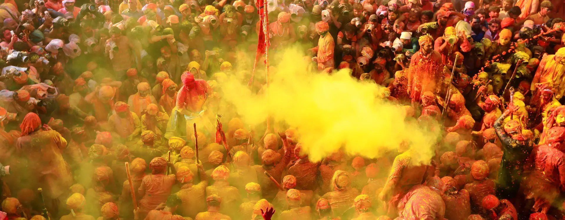 Holi festival celebrations in India