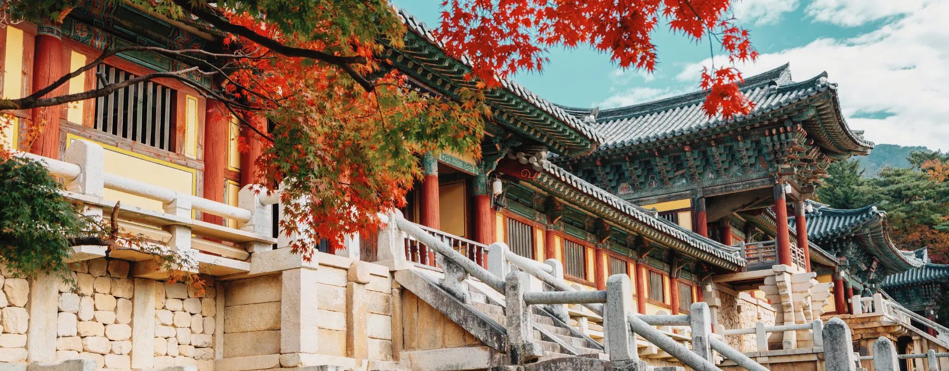 Ancient houses in Gyeongju, South Korea