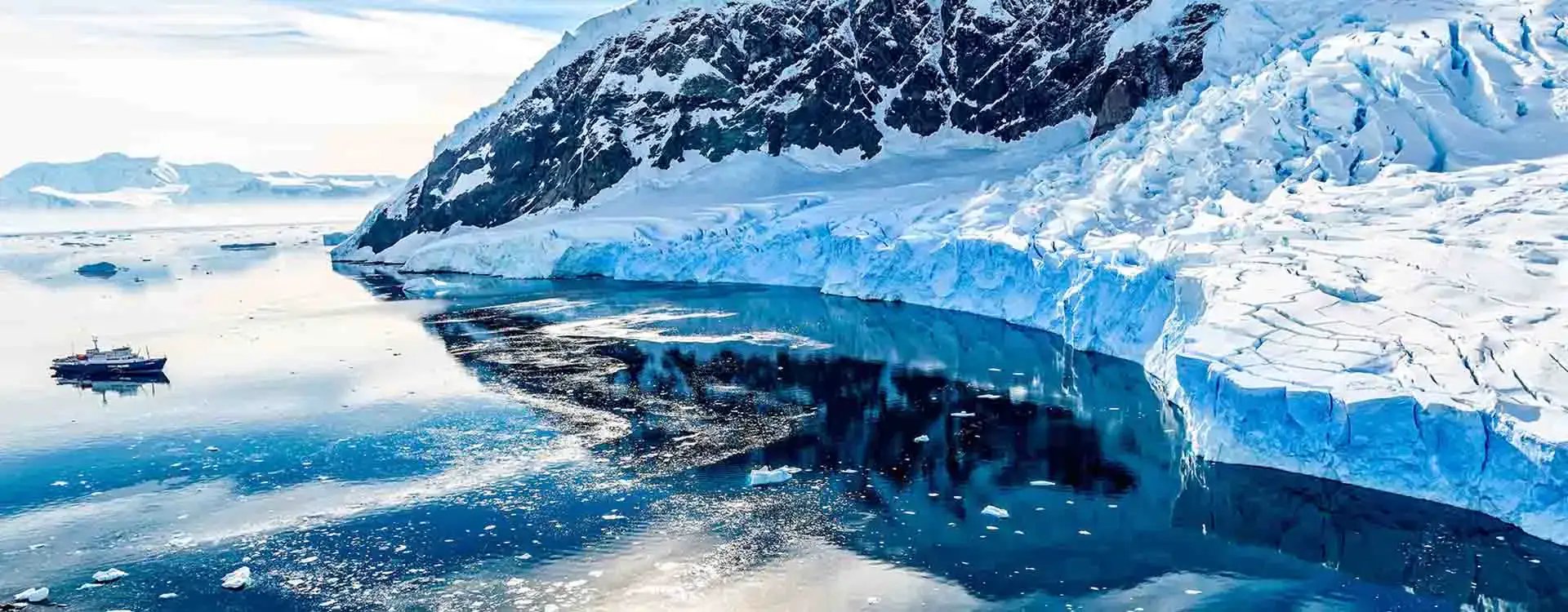 Sailing in Antarctica