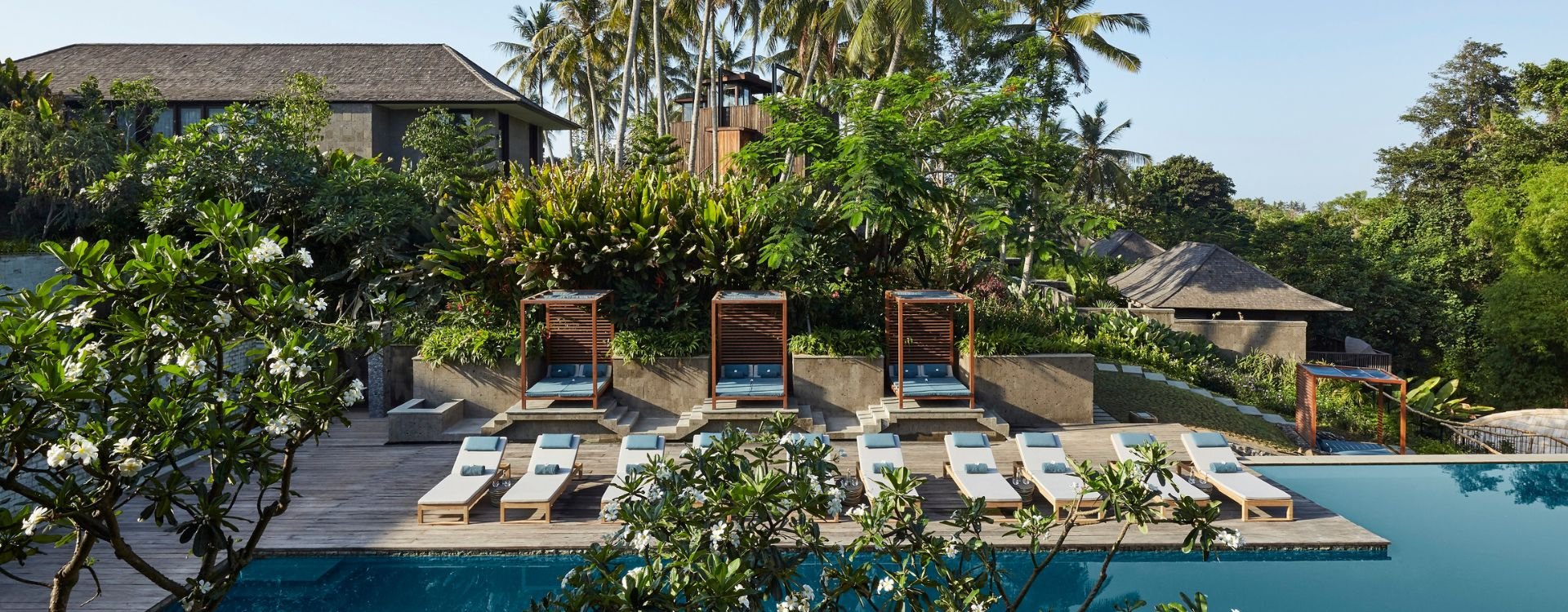 Pool. at luxury Bali hotel