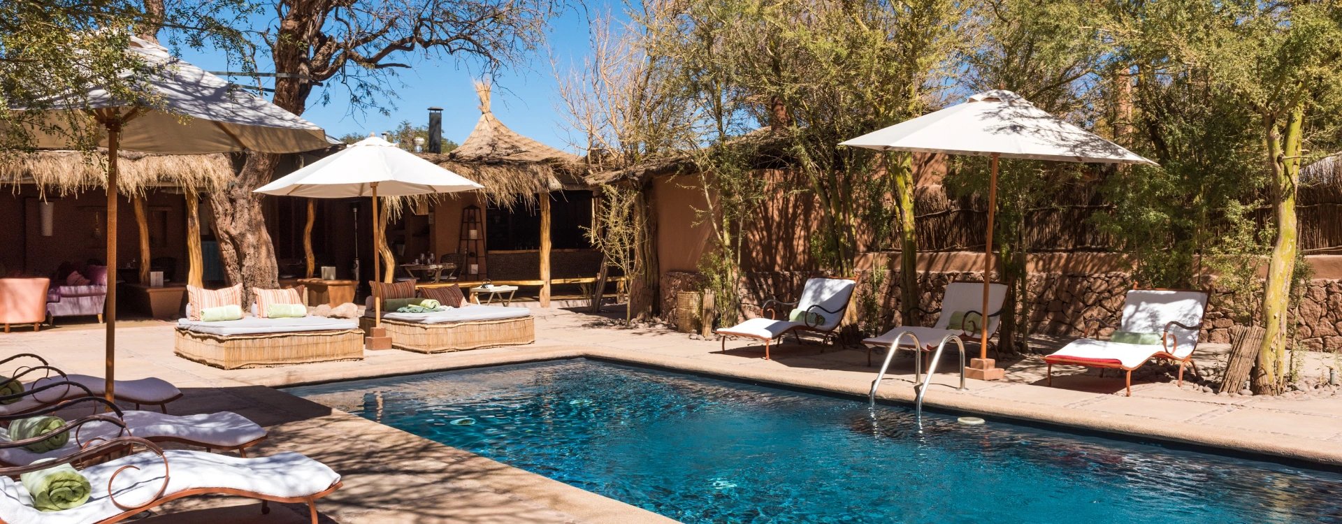 stunning hotel pool and terrace in peru