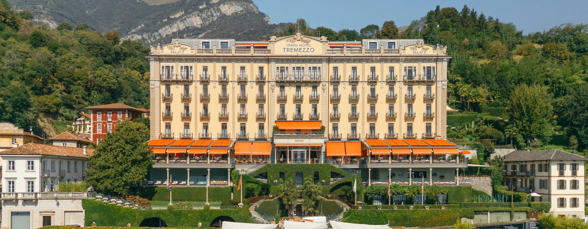 Exterior of Grand Hotel Tremezzo