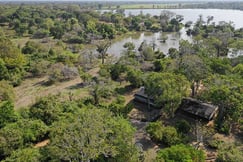 The aerial of Leopard Trails Yala Camp