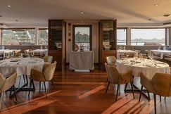 Dining area at Aqua Mekong Thailand