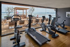 Gym facility at Aqua Mekong Thailand