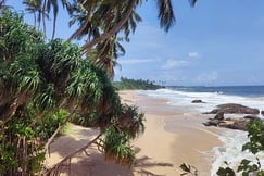 Balapitiya Beach from Kumu, Sri Lanka