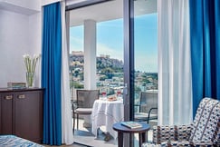 Bedroom with Balcony at Electra Metropolis Athens, Greece