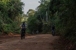 Bicycle trail from Pristine Iguazu Camp