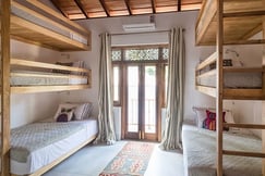 Bunk bedroom for kids at Meda Gedara, Sri Lanka