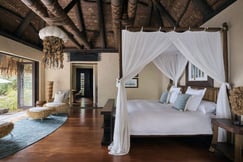 luxury bedroom at como laucala island