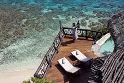 overwater villa deck with pool laucala island fiji