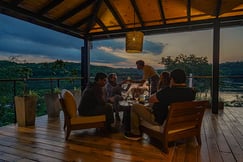 Dining at Pristine Iguazu Camp