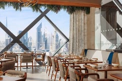 The view from Duangdy Restaurant at One & One Za'abeel, the UAE