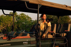 Game drives at Ntemwa-Busanga Camp