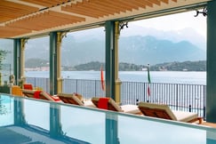 Relaxation are overlooking Lake Como at Grand Hotel Tremezzo