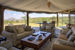 Tented lounge in Kicheche Valley