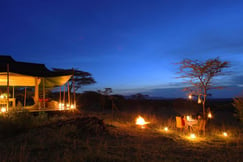 Private dinner on Kenyan Safari