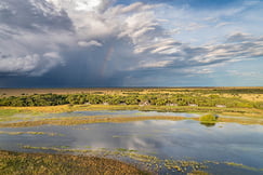 Aerial View of King Lewanika, Zambia