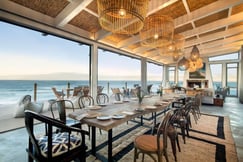 16 seater dining table at Lekkerwater Beach Lodge