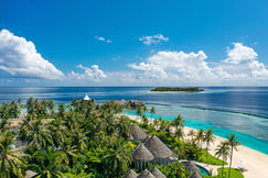 Island view from Nautilus, The Maldives