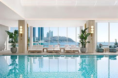 Indoor pool you can find at Park Hyatt Busan