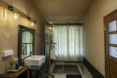 Bathroom in Pool Suite at Leopard Trails Wilpattu