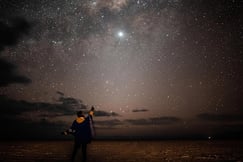 Stargazing at Pristine Salinas Grandes Camp