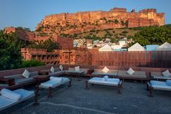 Rooftop Bar at RAAS Jodhpur, India