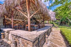 Restaurant aerial at Morgan's Rock