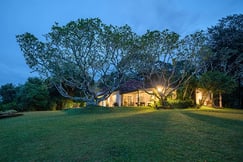 The exterior of Lunuganga, Sri Lanka