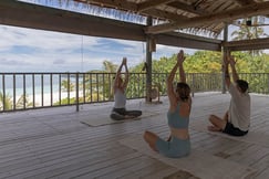 Yoga at Six Senses Laamu