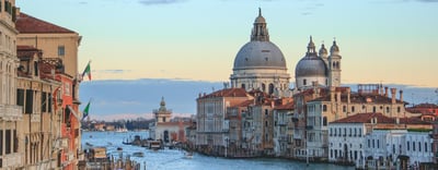 view of the grand canal in venice