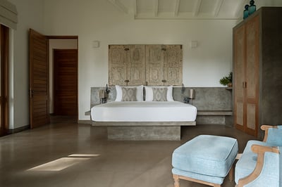 Room interior at Kirana Santani Villa, Sri Lanka