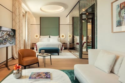 Junior suite at Bulgari Hotel Rome