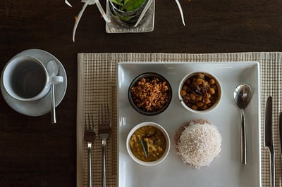 Cuisine at Kirana Santani Villa, Sri Lanka