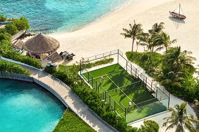 Paddle Tennis Court at The Nautilus Maldives