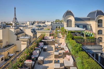 Peninsula Paris terrace