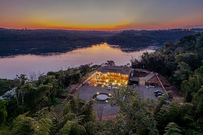 The aerial of Pristine Iguazu Camp