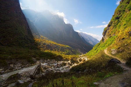 3 Valley of Kathmandu, Nepal during summer