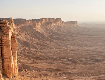 1 The Natural Wonders of Elephant Rock, Saudi Arabia