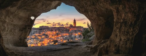 City of caves Matera Italy