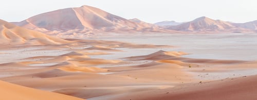 Desert scape in Oman